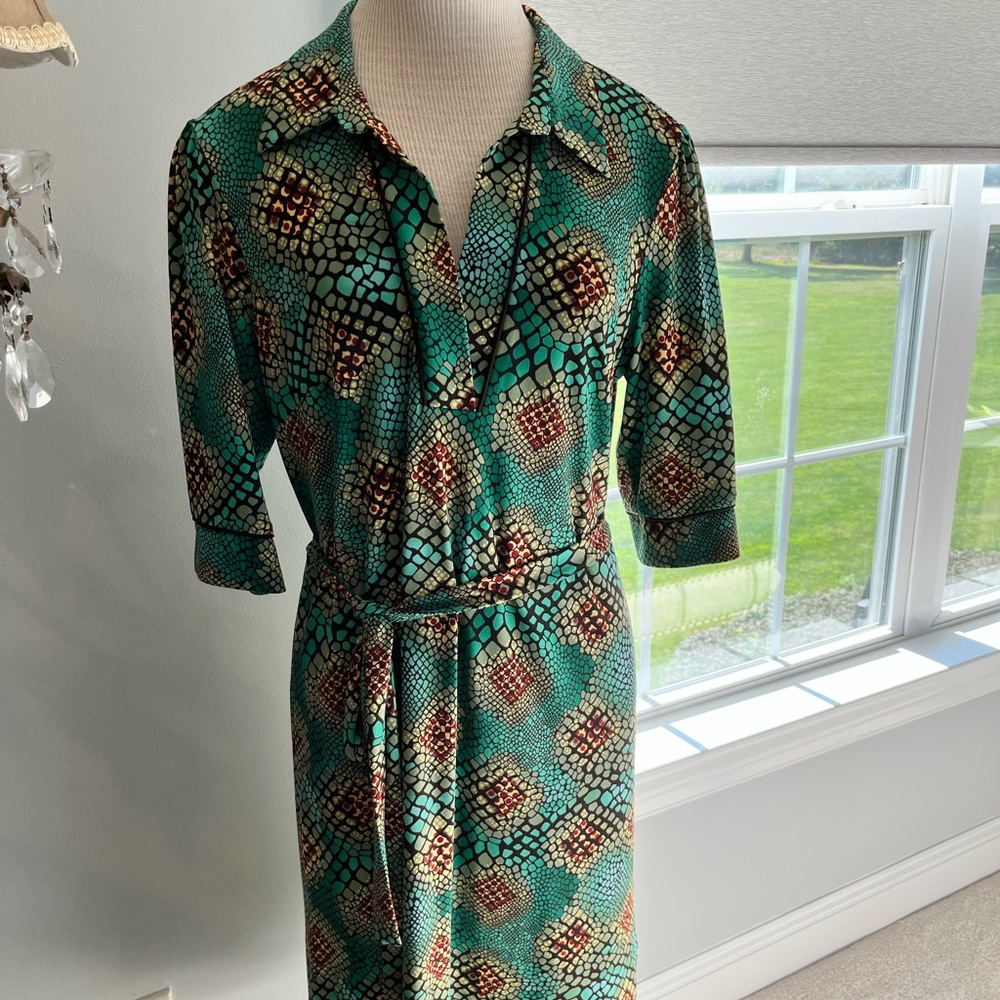 Laundry by Shelli Segal printed dress